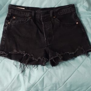 Levi's black shorts